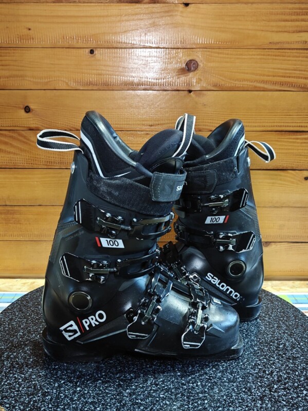 LYŽIARKY SALOMON S/PRO R100 BLACK 26MP